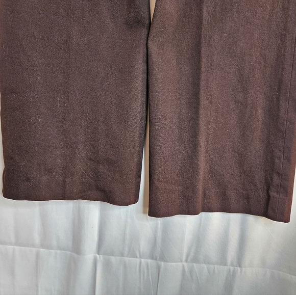 Lauren Ralph Lauren Brown Career Pant Sz 14 Business Workwear Durability Stretch - Picture 4 of 10